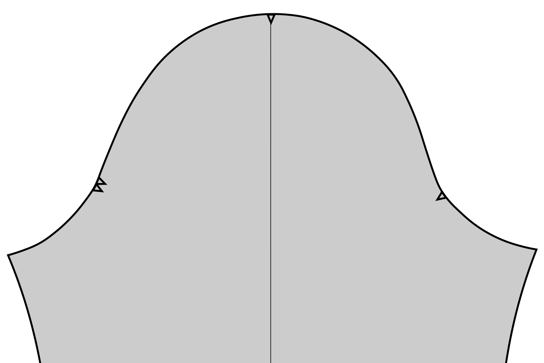 Drafting a Slimmer Sleeve - Earnest Threads