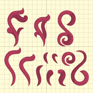 Flourish 3 - Embroidery Files