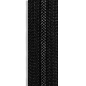 #5 Nylon Coil Zipper-by-the-Yard - Black